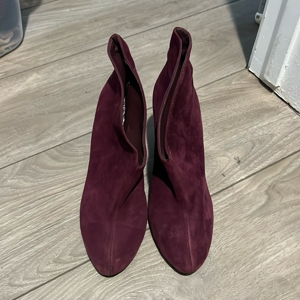 Vince Camuto suede booties